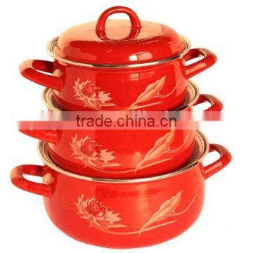 promotional custom logo enamel mug,high quality enamel cookware, wholesale enamel plate decorated