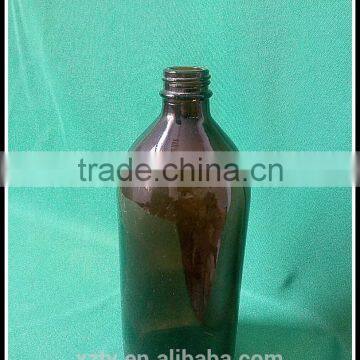 700 ml amber Boston Rounds for essential oil