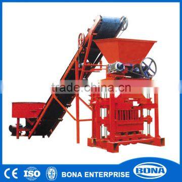 Brick manufacture machine QTJ4-35b2 seri-automatic brick making machinery manufacturer