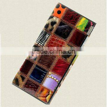 2014 Ladies Women Fashion Ladies Creative Genuine Leather Wallet/Card Holder/Clutch (BHW001)