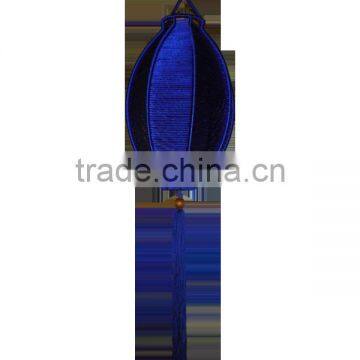 Cheapest price, blue colored silk lantern Vietnam