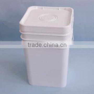 food grade18 L PP Plastic square barrel