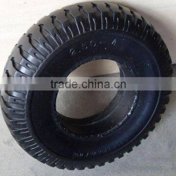 PU foam filled tire 2.50-4 for hand truck