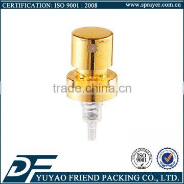 gold 15/400 perfume sprayer crimp pump