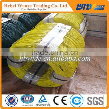 2016 Cheap PVC cable wire / colored PVC coated wire / Plastic coated iron wire (FACTORY MANUFACTURER)