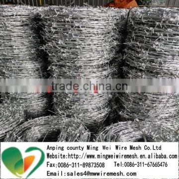 Good Quality Galvanized Barbed wire factory