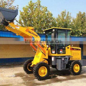 China famous Single cylinder farm tractor with front end loader best price