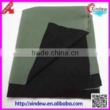 100% polyester fabric stretch 2-ways bonded 148cm