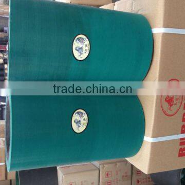 4 inch iron drum green PU rice rubber roller for rice huller