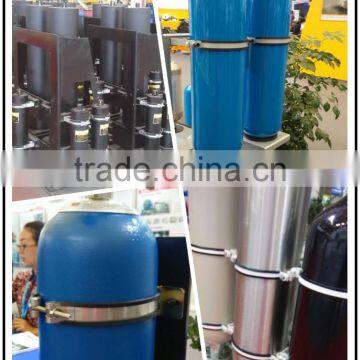 Industrial Pipe Clamp With Rubber Lining Tightening photo-6