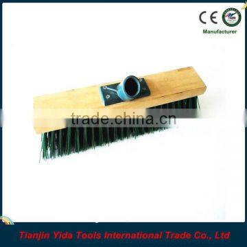 Street Brush Head With Wood Block