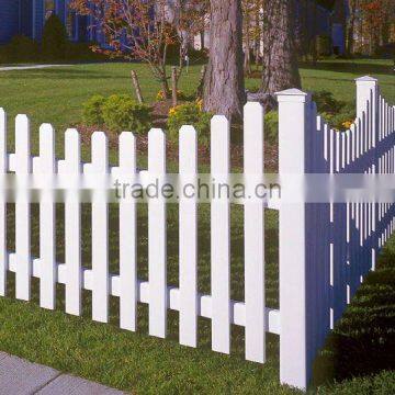 Plastic PVC Garden Fencing