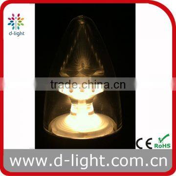 A38 500LM 6W EQUAL TO 40W E11 FLAME CANDLE CRYSTAL BULB FOR CANADA photo-2