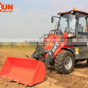 Qingdao Everun Machinery 1.2 Ton Small Bucket Wheel Loader With CE Approved photo-4