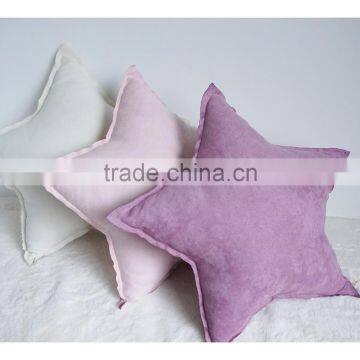 Cute star shape decoration soft cotton kids play sleeping home bolster