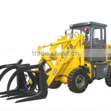 Diesel Forklift With Wood Grasping Fork / Wheatgrass Fork /Container Fork Stone Fork