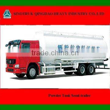 Qingzhuan 16m3 Powder Tank Semi-trailer for sale