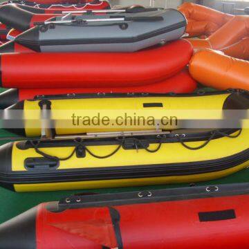 CE pvc racing inflatable boat