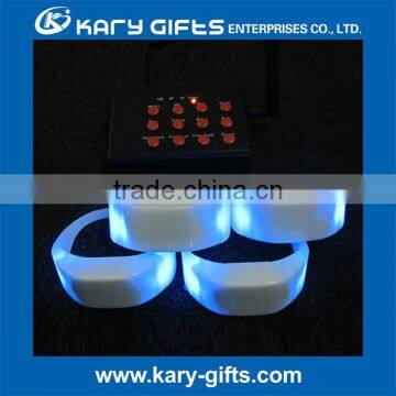 Concert Event Used Led Bracelet Activated Nylon Led Remote Wristbands photo-5
