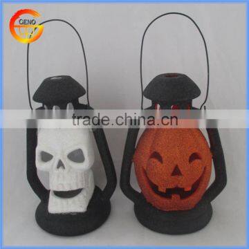 Popular ceramic halloween pumpkin lamp