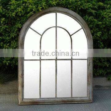 POWERLON Vintage Garden Iron Window Mirrors With Natural Beauty Reflection photo-4