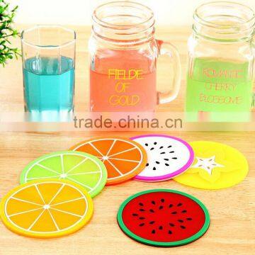 Silicone OEM Coaster,round Shape Mats for Wine Glasses photo-2