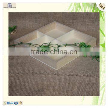 Variety Design Square Rectangle Large Wood Bread Serving Tray photo-3