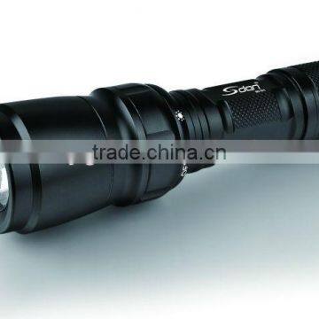 CREE LED Aluminum diving flashlight/black waterproof LED Flashlight