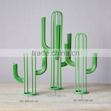 Decoration modern artistic metal cactus decoration