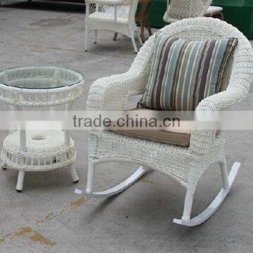 PE rattan Wicker Rocking Chair for Outdoor/Leisure Garden Furniture (BP-261)