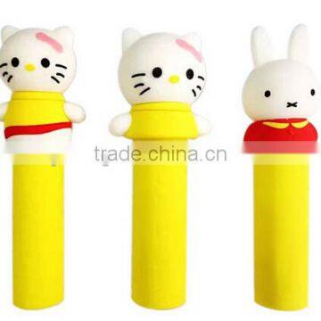 OEM cartoon rabbit power bank 1200mAh to 2600mAh