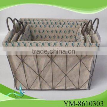 Wholesale products china metal storage container metal basket