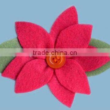 hot sale high quality promotional new product useful item handmade eco friendly felt corsage for wedding decoration