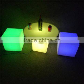 Modern Furniture VIP Lounge Furniture LED Light up Bar Table for Nightclub Pub Events