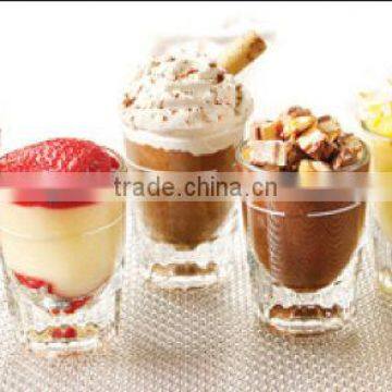 All kinds of wedding party fruits dessert shot glass hot sale