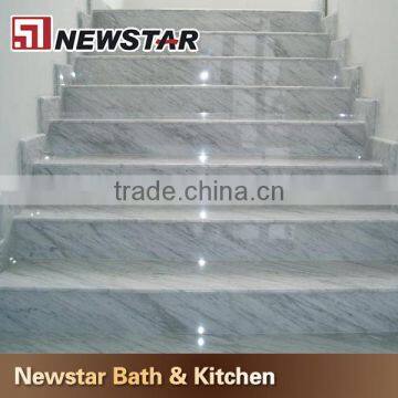 Polished hot sales Chinese marble stair tread