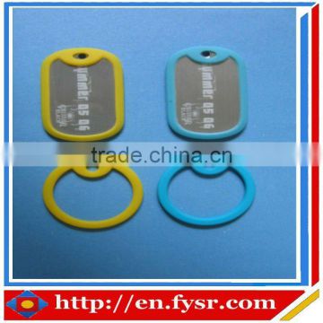 silicone dog tag pet dog tag silencer in silicone