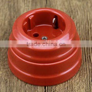 Different Types of European ru Ceramic Porcelain Power Universal 2-gang Pop up Sockets photo-4