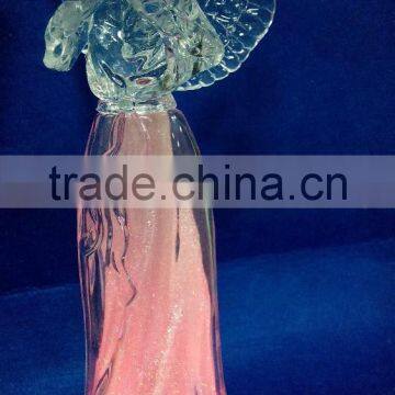 2015 Dongguan 10 Inch Acrylic Hollow Angel With LED Light photo-3