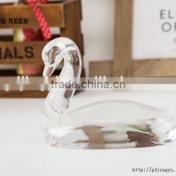 Acrylic Supplier Fancy Transparent Goose Table Decorations for Shopping Mall photo-4