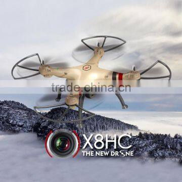 2.4Ghz Locking-High with Camera HD 2MP Radio Control Quadcopter 2016 New Drone Syma X8HC