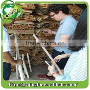 QL 120*2.2cm wooden broom handle with pvc coated/wooden broom handles with plastic coated