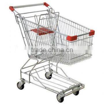 Asian 60L supermarket shopping trolley