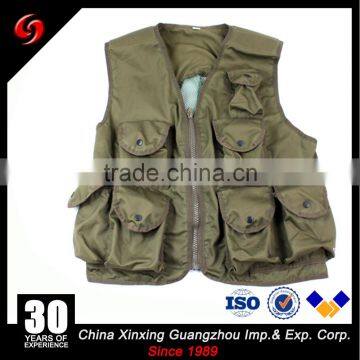 Oxford fabric 4 front pocket military army tactical vest/tactical molle jacket