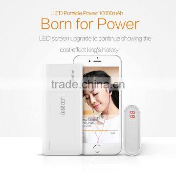 hot sale LED 10000mah power bank