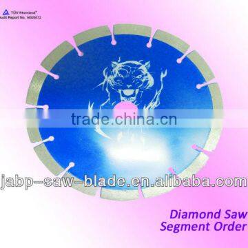 Order range diamond saw blade