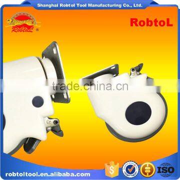 Mute Universal Drive Medical Castor Bed Chair Wheelchair Caster Wheel Fixed Swivel Brake Rubber Nylon pu Tpr pp photo-6