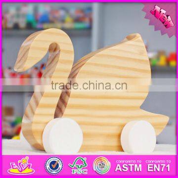 2016 New Design Kids Toy Wooden Swan W05B149 photo-5