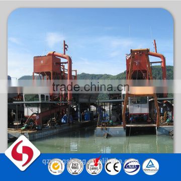 hydraulic mining salt dredger