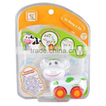 2016 new design hot animal toys for kids cow toy